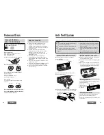 Preview for 25 page of Panasonic CQCB9900U - AUTO RADIO/CD DECK Operating Instructions Manual