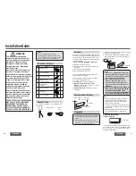 Preview for 26 page of Panasonic CQCB9900U - AUTO RADIO/CD DECK Operating Instructions Manual