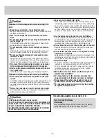 Предварительный просмотр 3 страницы Panasonic CQCM130U - MP3 CD RECEIVER Operating Instructions Manual