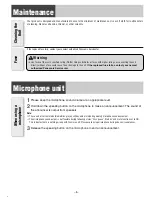 Предварительный просмотр 8 страницы Panasonic CQCM130U - MP3 CD RECEIVER Operating Instructions Manual