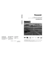 Panasonic CQD5501U - AUTO RADIO/CD/DVD PL Operating Instructions Manual предпросмотр