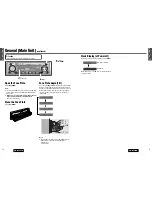 Предварительный просмотр 8 страницы Panasonic CQD5501U - AUTO RADIO/CD/DVD PL Operating Instructions Manual