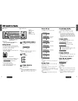 Предварительный просмотр 11 страницы Panasonic CQD5501U - AUTO RADIO/CD/DVD PL Operating Instructions Manual