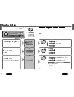 Предварительный просмотр 20 страницы Panasonic CQD5501U - AUTO RADIO/CD/DVD PL Operating Instructions Manual