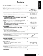 Предварительный просмотр 3 страницы Panasonic CQDF200U - AUTO RADIO/CD DECK Operating Instructions Manual