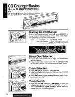 Предварительный просмотр 14 страницы Panasonic CQDF200U - AUTO RADIO/CD DECK Operating Instructions Manual