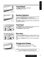 Предварительный просмотр 15 страницы Panasonic CQDF200U - AUTO RADIO/CD DECK Operating Instructions Manual