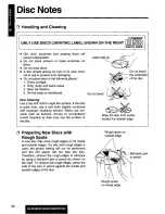 Предварительный просмотр 32 страницы Panasonic CQDF200U - AUTO RADIO/CD DECK Operating Instructions Manual