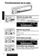 Предварительный просмотр 38 страницы Panasonic CQDF200U - AUTO RADIO/CD DECK Operating Instructions Manual