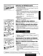 Предварительный просмотр 39 страницы Panasonic CQDF200U - AUTO RADIO/CD DECK Operating Instructions Manual