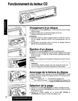 Предварительный просмотр 40 страницы Panasonic CQDF200U - AUTO RADIO/CD DECK Operating Instructions Manual