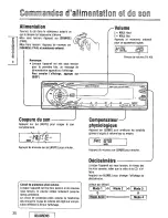 Предварительный просмотр 30 страницы Panasonic CQDF201U - AUTO RADIO/CD DECK Operating Instructions Manual