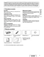 Предварительный просмотр 5 страницы Panasonic CQDF202U - AUTO RADIO/CD DECK Operating Instructions Manual