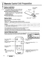 Предварительный просмотр 16 страницы Panasonic CQDF202U - AUTO RADIO/CD DECK Operating Instructions Manual