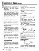 Предварительный просмотр 24 страницы Panasonic CQDF202U - AUTO RADIO/CD DECK Operating Instructions Manual