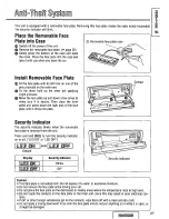 Предварительный просмотр 27 страницы Panasonic CQDF202U - AUTO RADIO/CD DECK Operating Instructions Manual