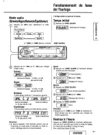 Предварительный просмотр 31 страницы Panasonic CQDF202U - AUTO RADIO/CD DECK Operating Instructions Manual