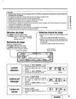 Предварительный просмотр 35 страницы Panasonic CQDF202U - AUTO RADIO/CD DECK Operating Instructions Manual