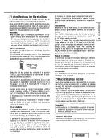 Предварительный просмотр 43 страницы Panasonic CQDF202U - AUTO RADIO/CD DECK Operating Instructions Manual