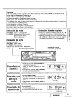 Предварительный просмотр 55 страницы Panasonic CQDF202U - AUTO RADIO/CD DECK Operating Instructions Manual