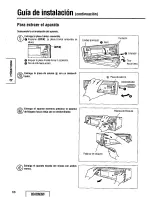 Предварительный просмотр 66 страницы Panasonic CQDF202U - AUTO RADIO/CD DECK Operating Instructions Manual