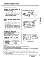 Предварительный просмотр 67 страницы Panasonic CQDF202U - AUTO RADIO/CD DECK Operating Instructions Manual