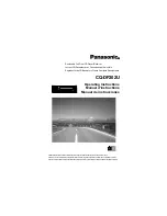 Panasonic CQDF202U - AUTO RADIO/CD DECK Operating Instructions preview