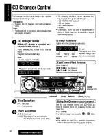 Предварительный просмотр 32 страницы Panasonic CQDF203U - AUTO RADIO/CD DECK Operating Instructions Manual