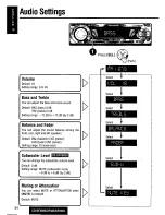 Предварительный просмотр 34 страницы Panasonic CQDF203U - AUTO RADIO/CD DECK Operating Instructions Manual