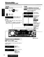 Предварительный просмотр 62 страницы Panasonic CQDF203U - AUTO RADIO/CD DECK Operating Instructions Manual