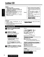 Предварительный просмотр 66 страницы Panasonic CQDF203U - AUTO RADIO/CD DECK Operating Instructions Manual