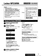 Предварительный просмотр 69 страницы Panasonic CQDF203U - AUTO RADIO/CD DECK Operating Instructions Manual