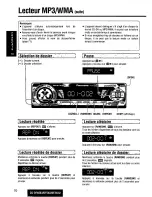 Предварительный просмотр 70 страницы Panasonic CQDF203U - AUTO RADIO/CD DECK Operating Instructions Manual