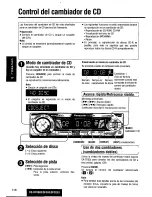 Предварительный просмотр 116 страницы Panasonic CQDF203U - AUTO RADIO/CD DECK Operating Instructions Manual