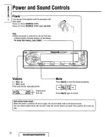 Предварительный просмотр 10 страницы Panasonic CQDF401U - AUTO RADIO/CD DECK Operating Instructions Manual