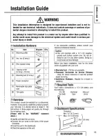 Предварительный просмотр 19 страницы Panasonic CQDF401U - AUTO RADIO/CD DECK Operating Instructions Manual