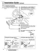 Предварительный просмотр 22 страницы Panasonic CQDF401U - AUTO RADIO/CD DECK Operating Instructions Manual