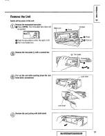 Предварительный просмотр 23 страницы Panasonic CQDF401U - AUTO RADIO/CD DECK Operating Instructions Manual