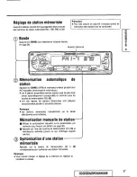 Предварительный просмотр 37 страницы Panasonic CQDF401U - AUTO RADIO/CD DECK Operating Instructions Manual