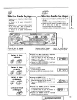 Предварительный просмотр 39 страницы Panasonic CQDF401U - AUTO RADIO/CD DECK Operating Instructions Manual