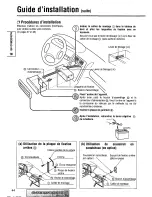 Предварительный просмотр 44 страницы Panasonic CQDF401U - AUTO RADIO/CD DECK Operating Instructions Manual