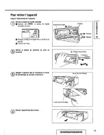 Предварительный просмотр 45 страницы Panasonic CQDF401U - AUTO RADIO/CD DECK Operating Instructions Manual