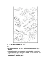 Preview for 38 page of Panasonic CQDF401U - AUTO RADIO/CD DECK Service Manual