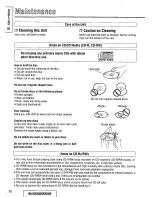 Предварительный просмотр 30 страницы Panasonic CQDF402U - AUTO RADIO/CD DECK Operating Instructions Manual