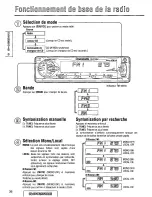 Предварительный просмотр 36 страницы Panasonic CQDF402U - AUTO RADIO/CD DECK Operating Instructions Manual