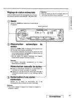 Предварительный просмотр 37 страницы Panasonic CQDF402U - AUTO RADIO/CD DECK Operating Instructions Manual