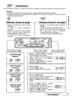 Предварительный просмотр 39 страницы Panasonic CQDF402U - AUTO RADIO/CD DECK Operating Instructions Manual