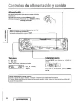 Предварительный просмотр 54 страницы Panasonic CQDF402U - AUTO RADIO/CD DECK Operating Instructions Manual