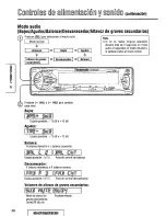 Предварительный просмотр 56 страницы Panasonic CQDF402U - AUTO RADIO/CD DECK Operating Instructions Manual