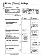 Предварительный просмотр 24 страницы Panasonic CQDF601U - AUTO RADIO/CD DECK Operating Instructions Manual